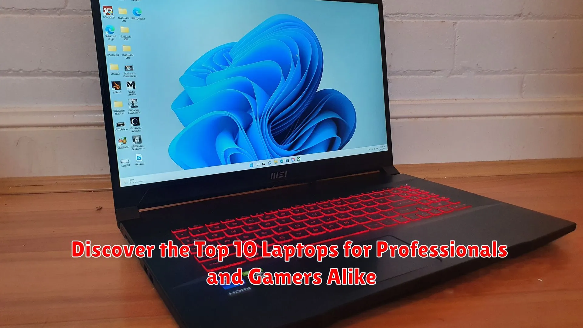 Discover the Top 10 Laptops for Professionals and Gamers Alike