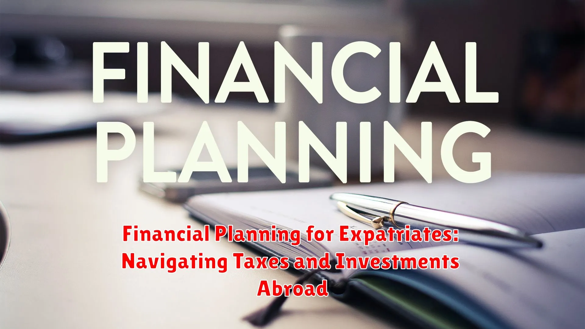 Financial Planning for Expatriates: Navigating Taxes and Investments Abroad